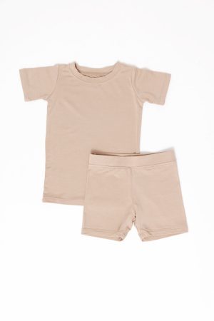 Desert Lark - CloudBlend? Short Sleeve Pajamas Set
