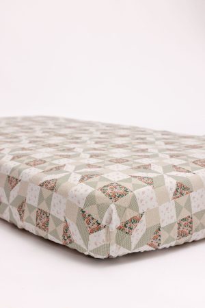 Bee - Linen Crib Sheet