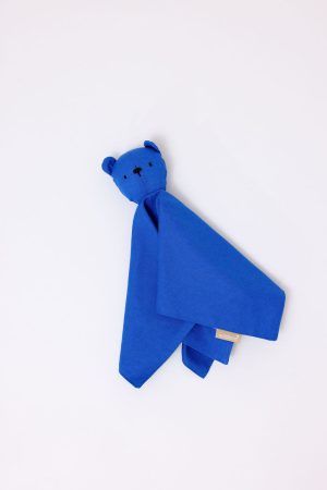 Kingfisher - Linen Lovey Bear